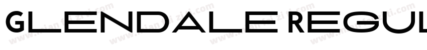 Glendale Regular字体转换